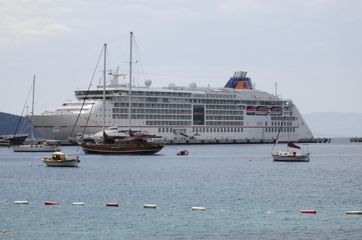 Bodrum\'da Kruvaziyer Turizmi