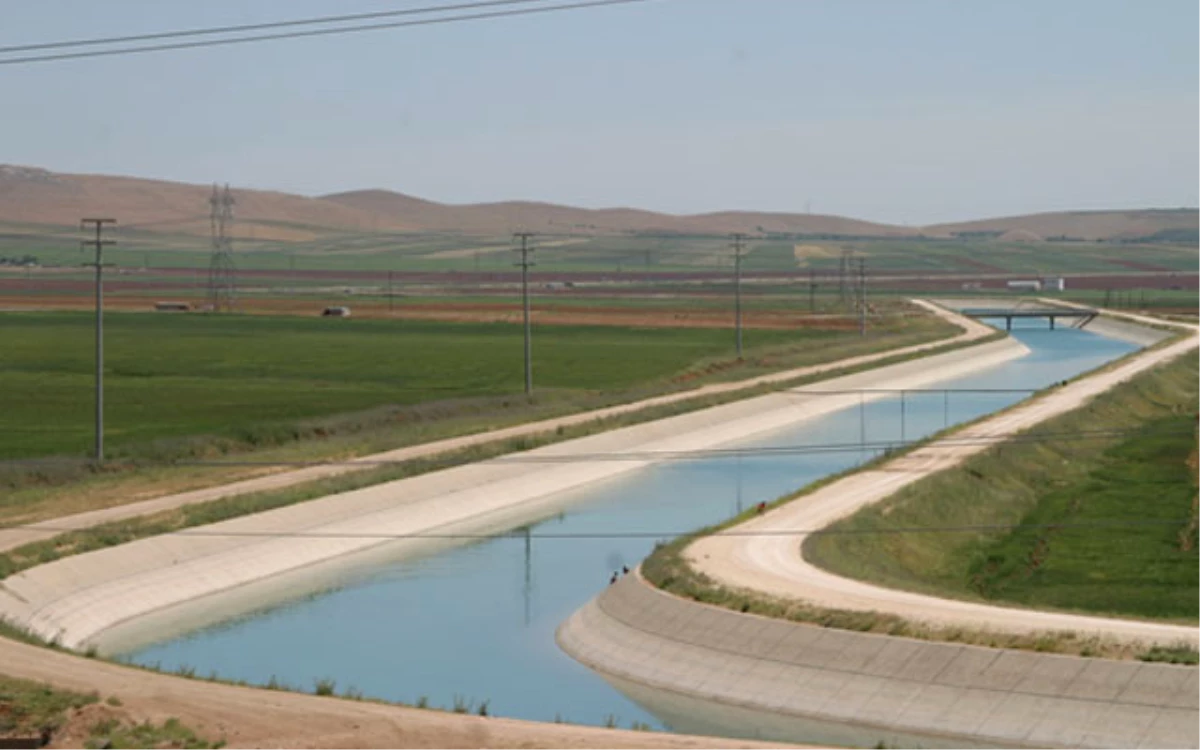 Ceylanpınar-Mardin Ana Kanalına Su Verilmeye Başlandı