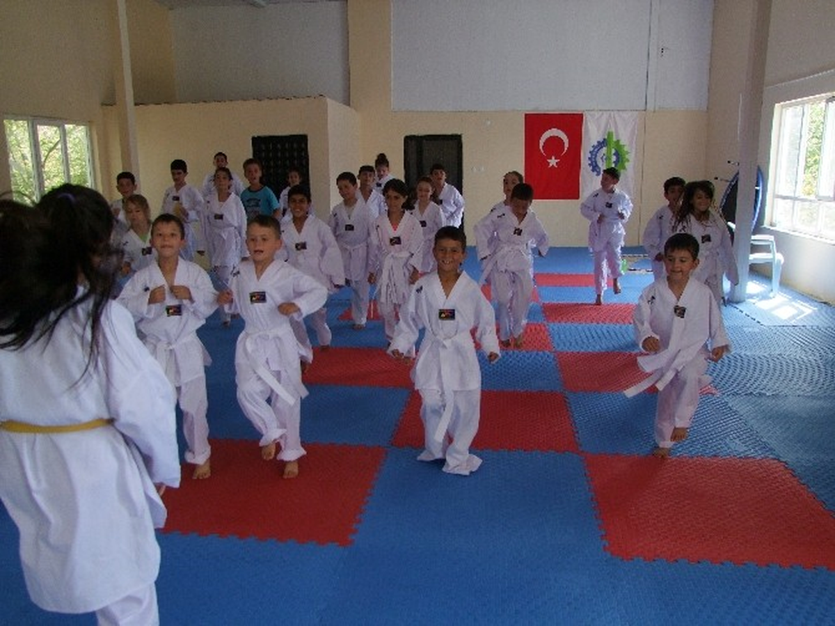 Ergene\'de Açılan Tekvando Kursuna Yoğun İlgi