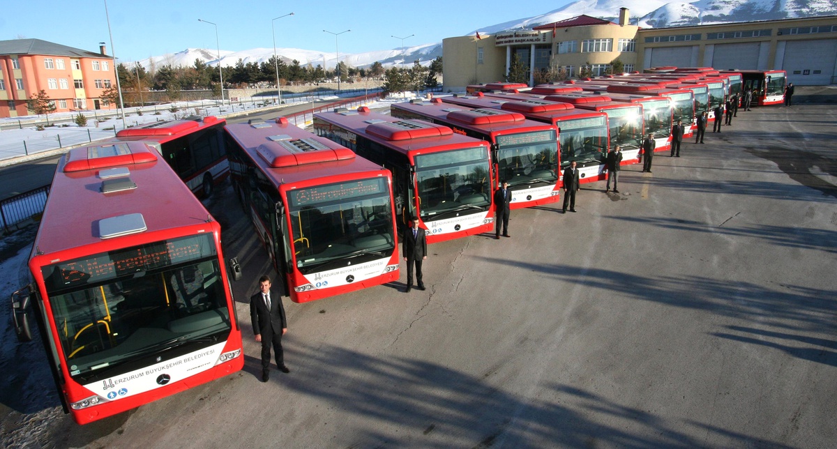 Erzurum Belediyesi, 20 Yeni Araç Aldı