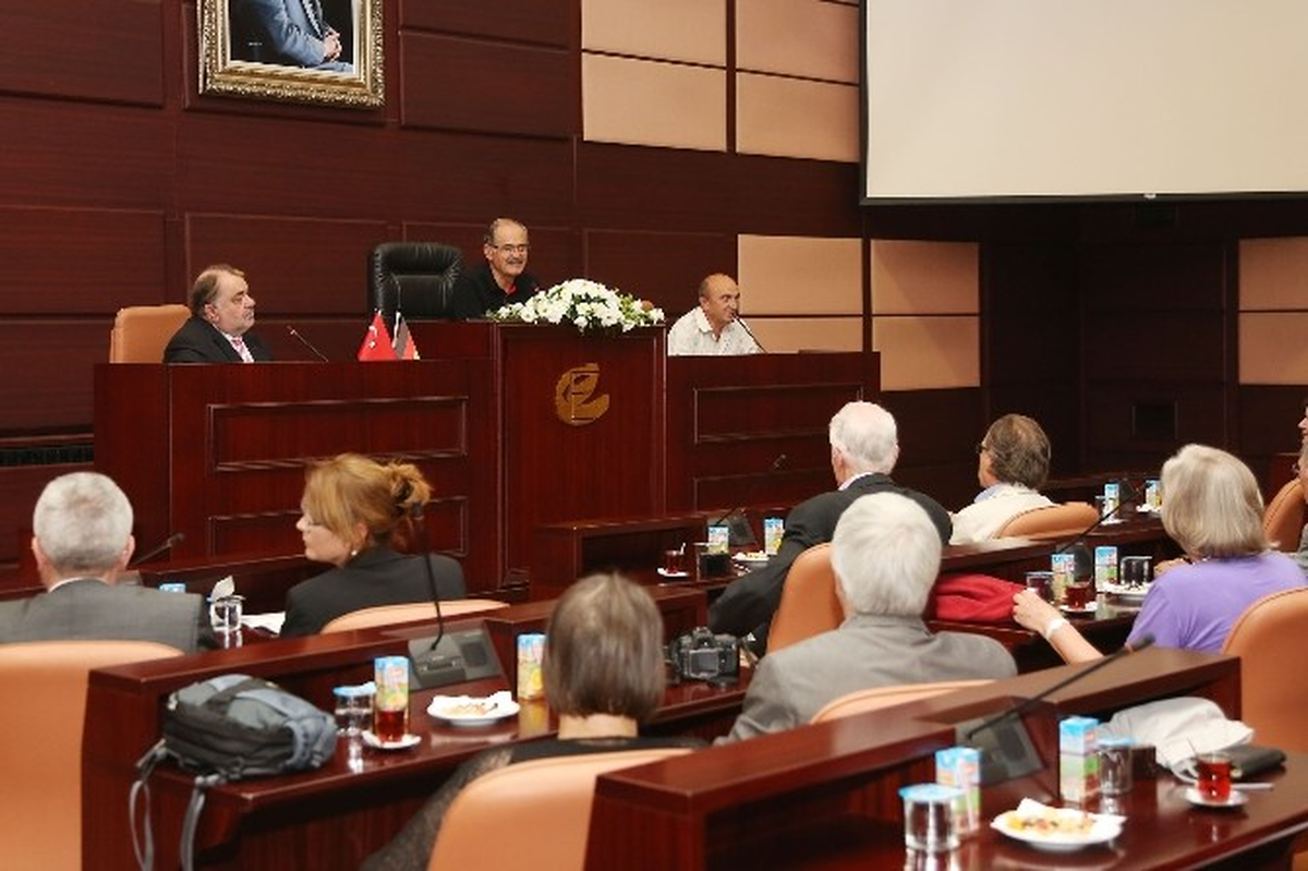 Frankfurt Dostluk Delegasyonu Eskişehir\'de