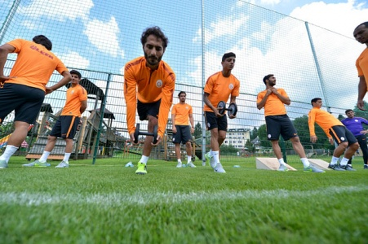 Galatasaray\'da Kondisyon Çalıştı