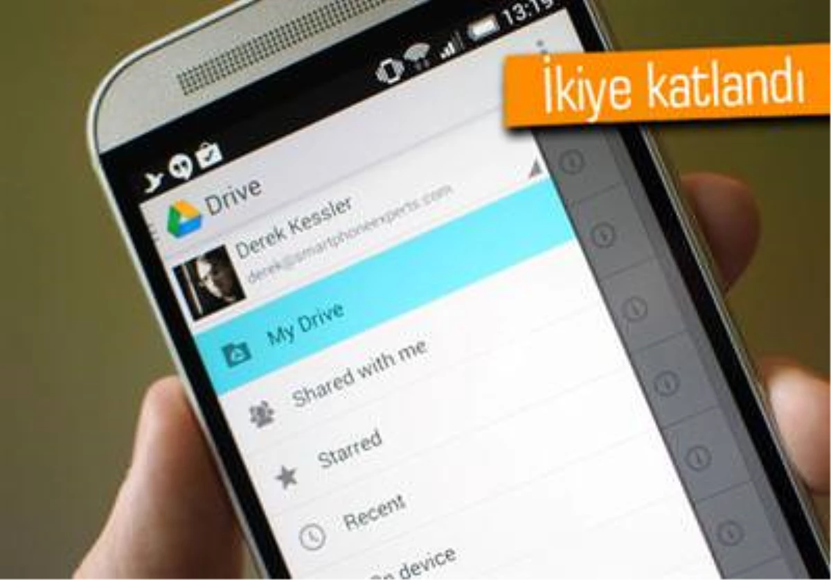 Htc Sahipleri Daha Fazla Google Drive Alanına Sahip