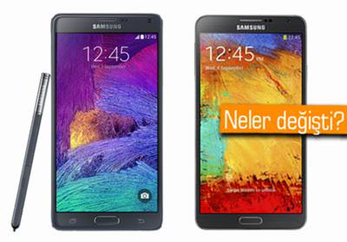 Ifa 2014: Samsung Galaxy Note 4 ve Galaxy Note 3 Karşılaştırması