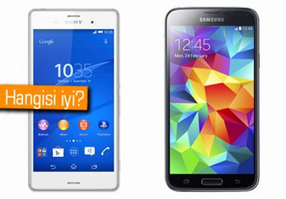 Ifa 2014: Sony Xperia Z3 ve Samsung Galaxy S5 Karşılaştırması