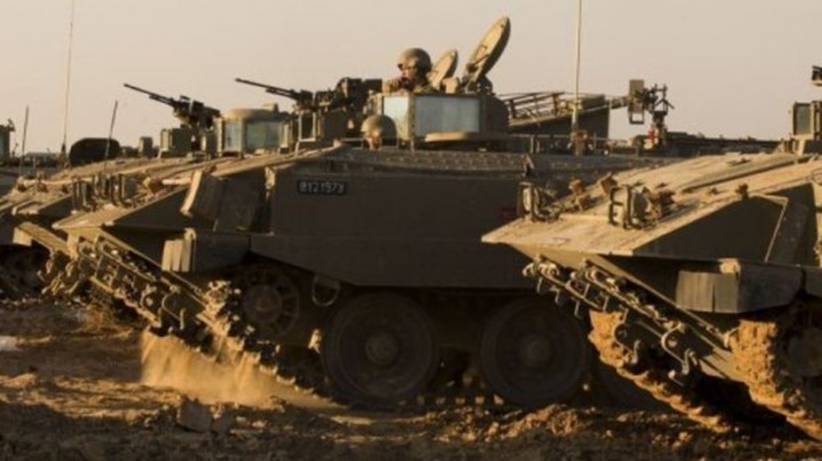 İsrail Zırhlı Araçları Gazze Sınırına Girdi