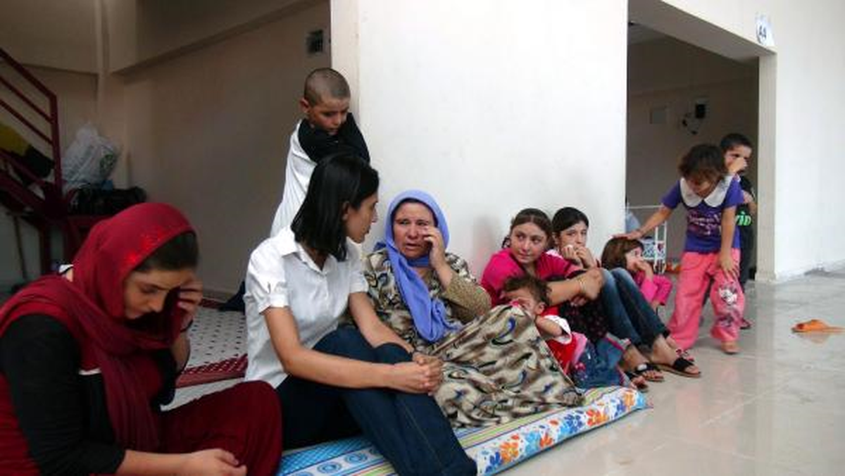 Mardin\'e Sığınan Ezidilerin Sayısı 6 Bine Ulaştı