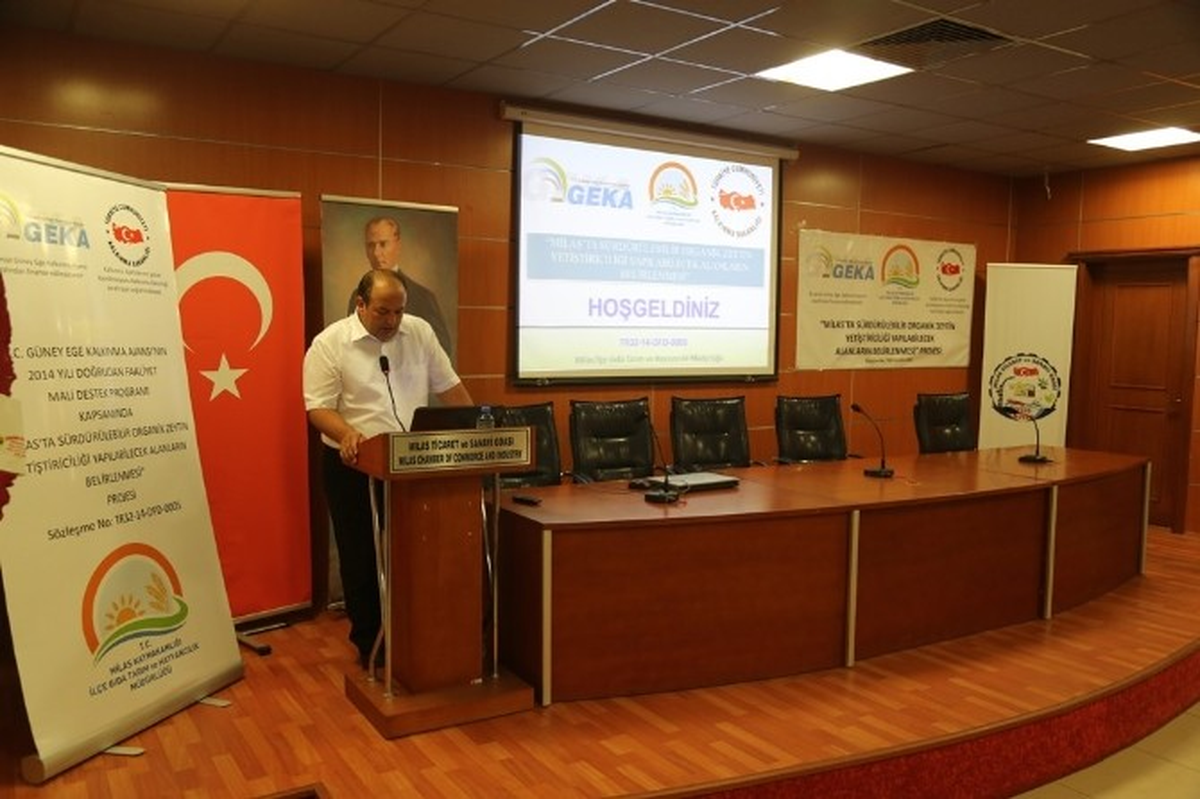 Milas\'ta Zeytincilik Anlayışını Değiştirecek Proje Tanıtıldı