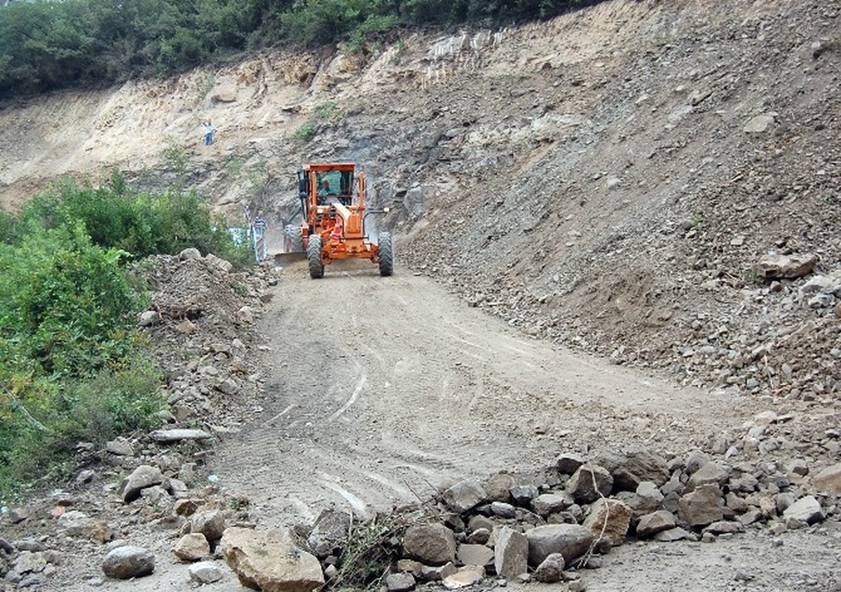 "Ölüm Yolu"Nda Çalışmalar Hız Kesmeden Devam Ediyor