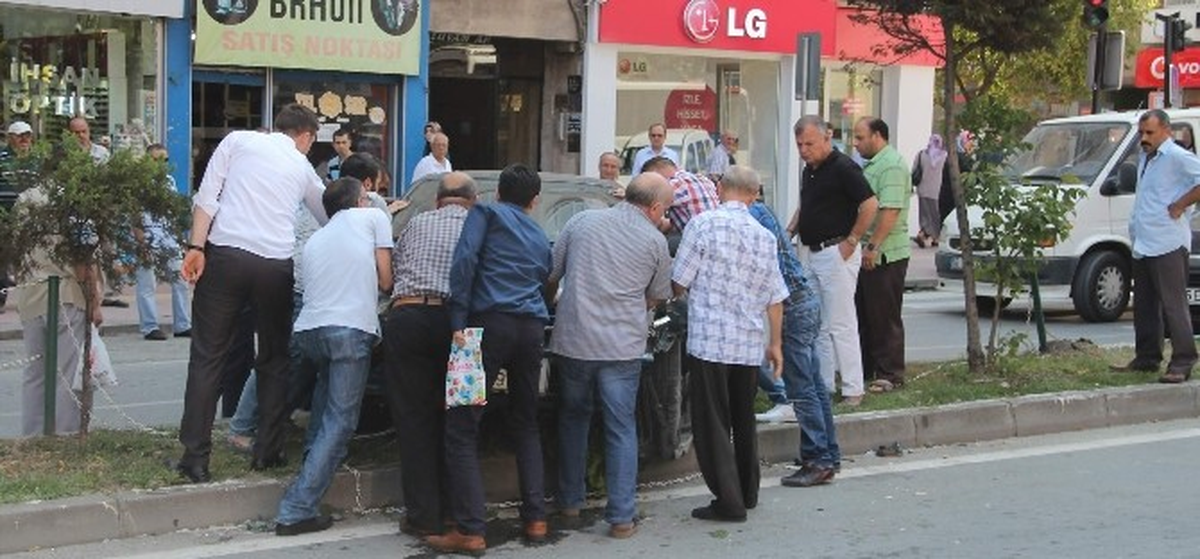 Samsun\'da Trafik Kazası