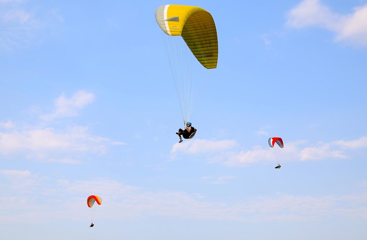 9. Uluslararası Kırantepe Yamaç Paraşütü Festivali\'ne Doğru