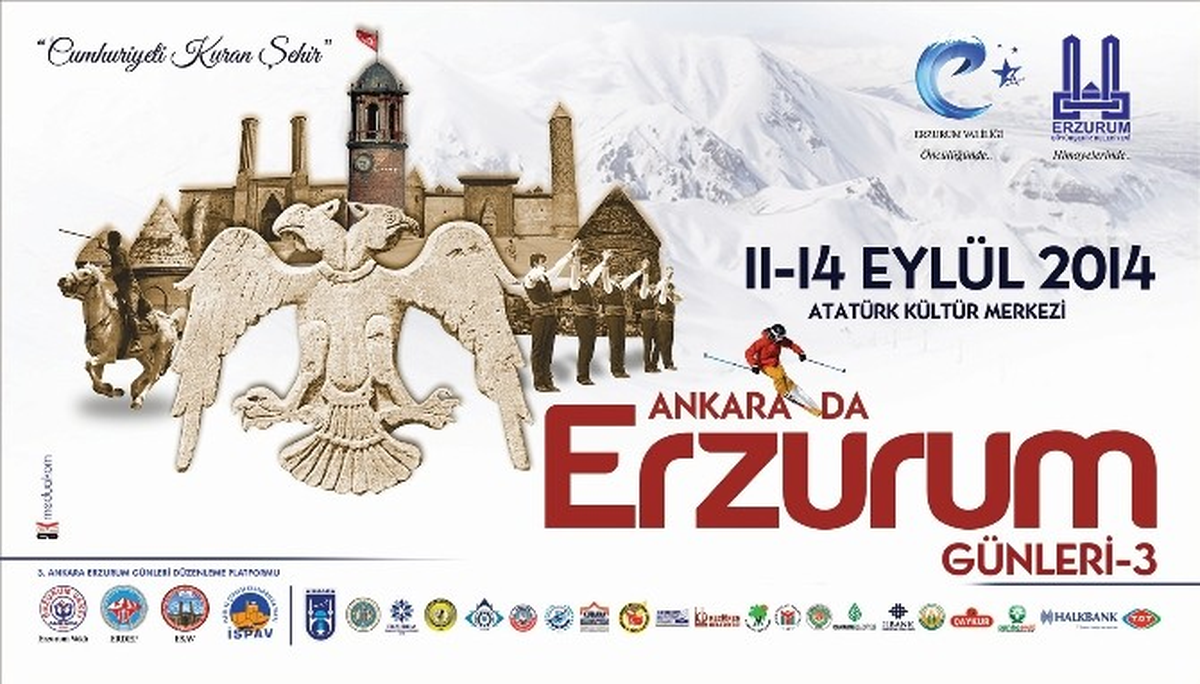 Ankara\'da 3. Erzurum Günleri Düzenlenecek