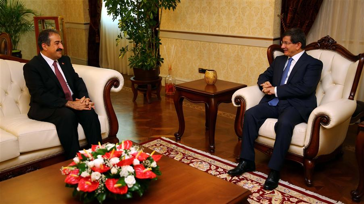 Başbakan Davutoğlu, Sayıştay Başkanı Akyel\'i Kabul Etti
