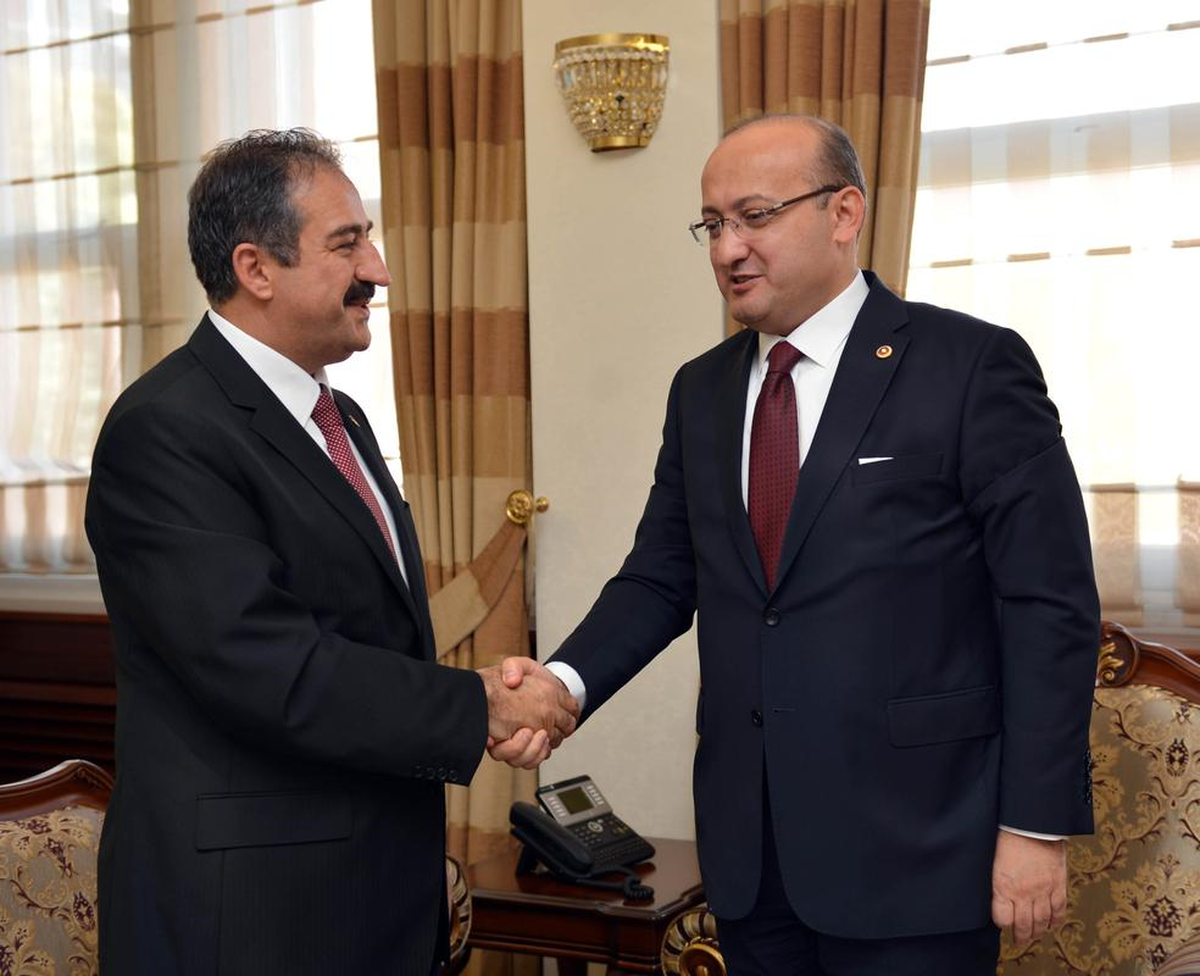 Başbakan Yardımcısı Akdoğan\'ın Kabulleri