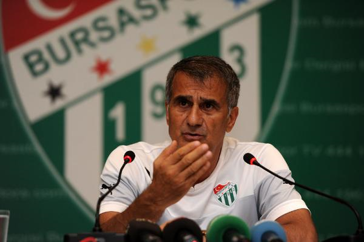 Bursaspor Teknik Direktörü Şenol Güneş: İlk 5 Hedefinden Şaşmayız