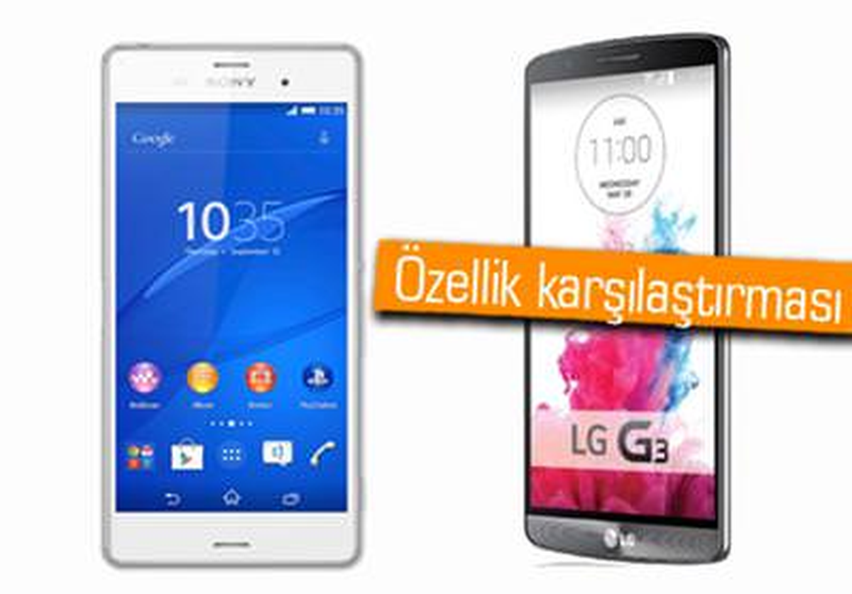 Ifa 2014: Sony Xperia Z3 ve Lg G3 Karşılaştırması
