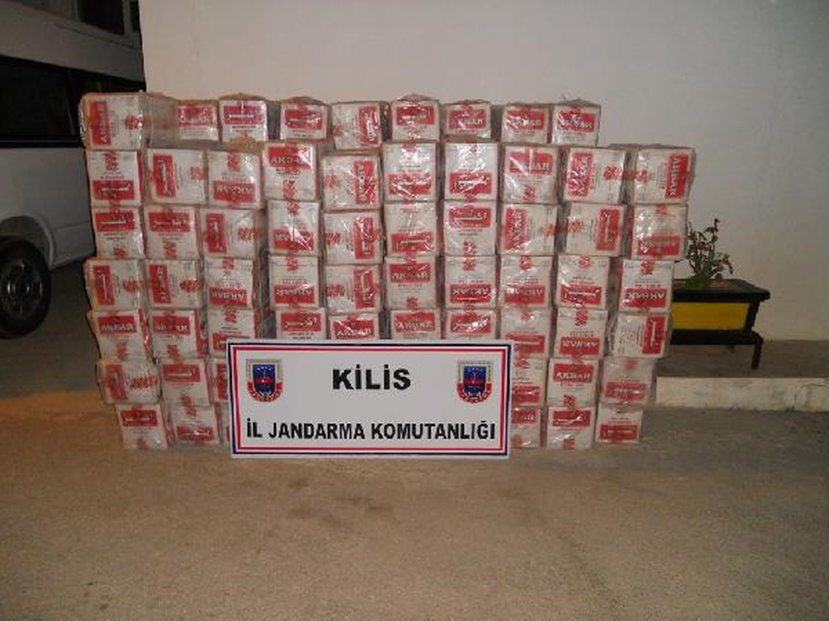 Kilis\'te Kaçakçılık Operasyonu: 6 Gözaltı