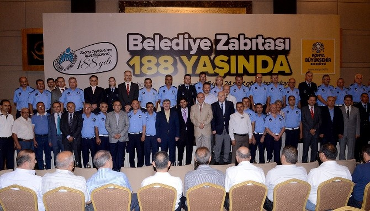 Konya Büyükşehir Belediyesi Zabıta Haftasını Kutladı