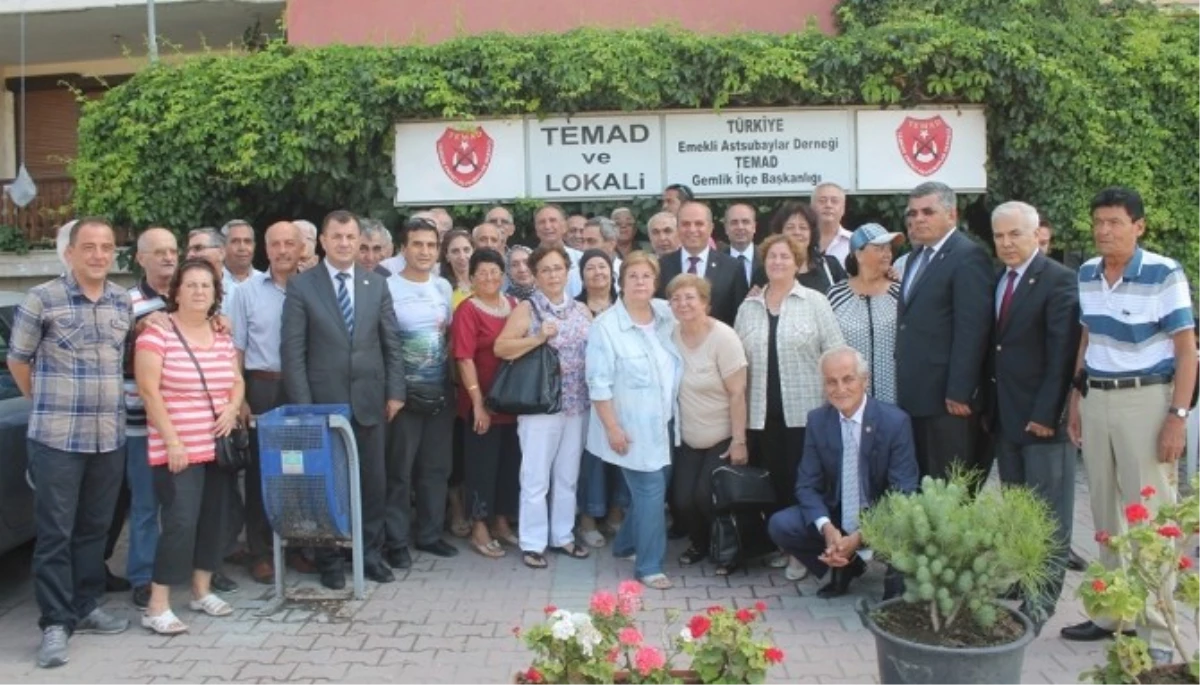 Temad Genel Başkanından Gemlik Şubesine Ziyaret