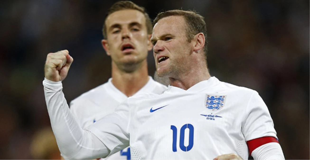 Wayne Rooney 96 Milli Maçında 41. Golünü Attı