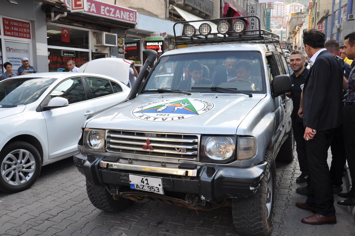 Artvin\'de "2. Off-Road Oyunları" Açılış Töreni
