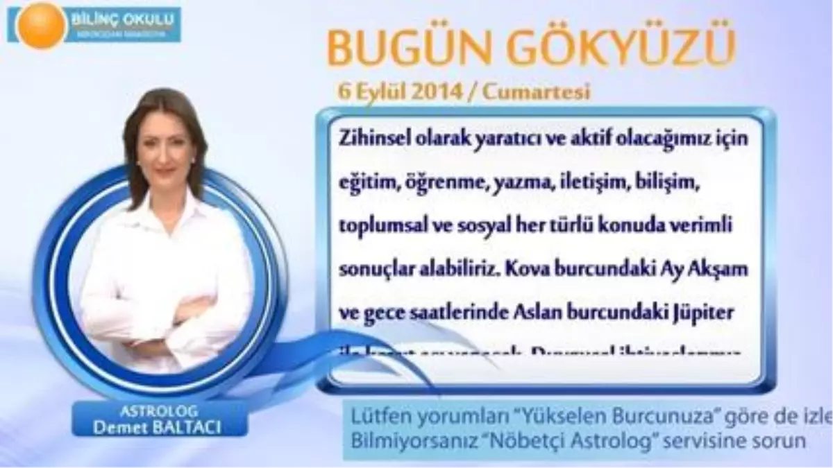 Aslan Burcu, Günlük Astroloji Yorumu