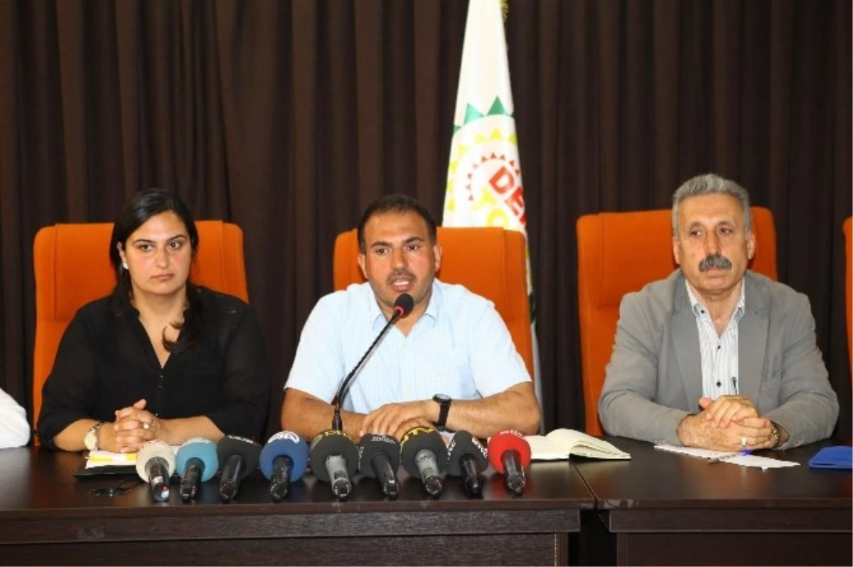 Avrupa Yezidiler Federasyonu Eşbaşkanlarından Diyarbakır\'da Açıklama