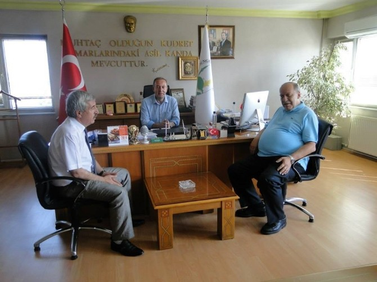 Okuyan\'dan Başkan Şahiner\'e Ziyaret