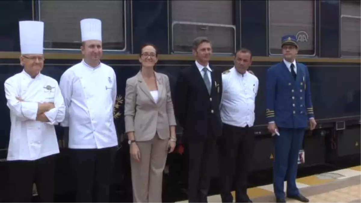 Tarihi Orient Express, Çerkezköy\'den Hareket Etti