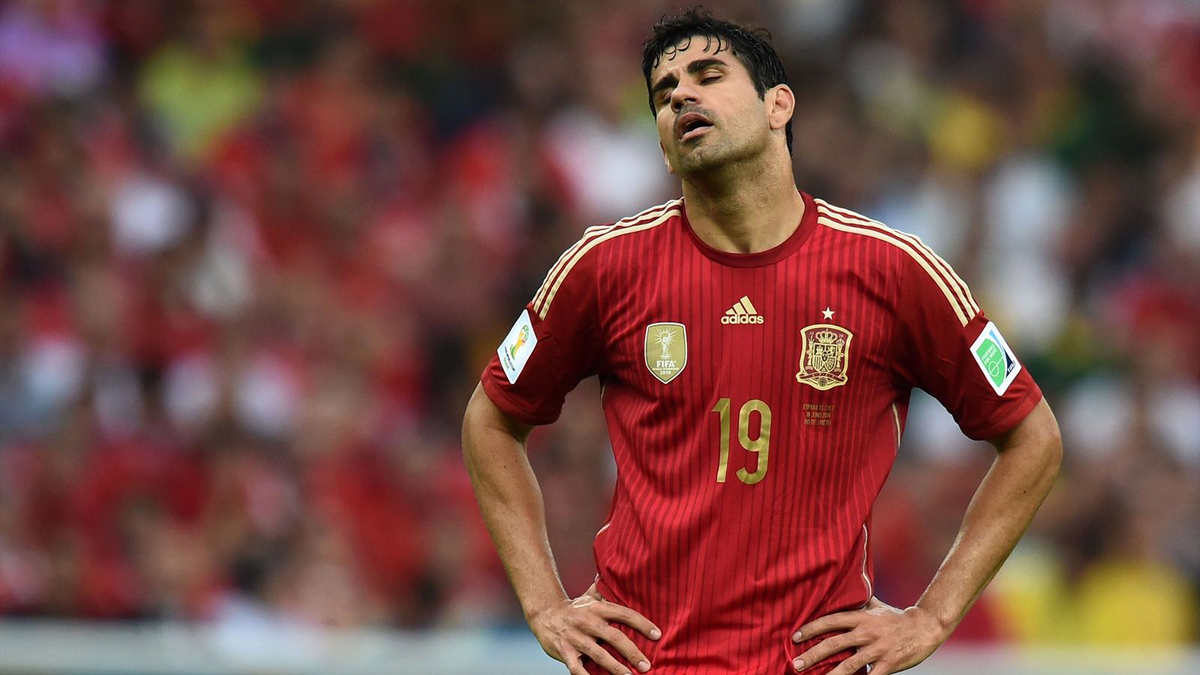 İspanya\'da Diego Costa Kadrodan Çıkarıldı