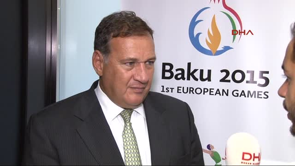 Avrupa Olimpiyat Komitesi Komisyonu Başkanı Spyros Capralos" Bir Sonraki Avrupa Oyunları...