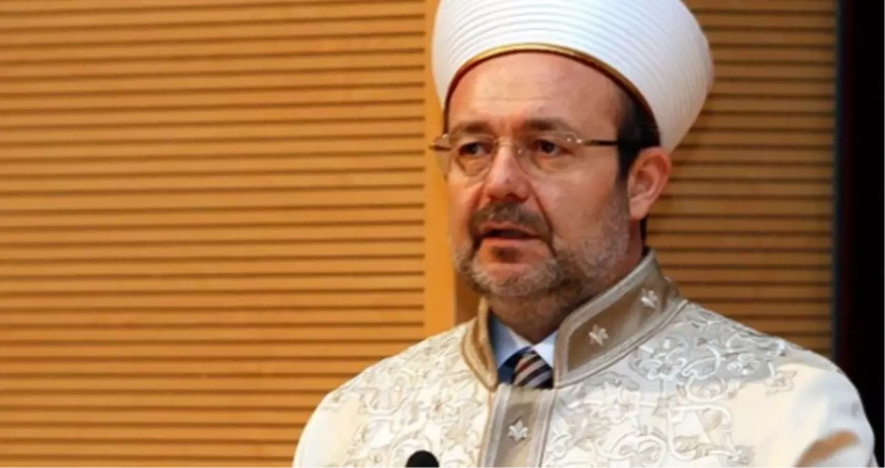 Diyanet İşleri Başkanı Görmez, Din Görevlileri ile Bir Araya Geldi