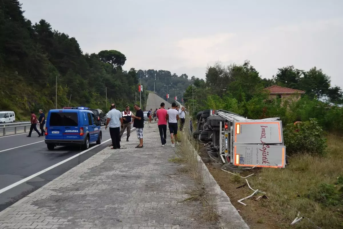 Ereğli\'de Trafik Kazası: 1 Yaralı