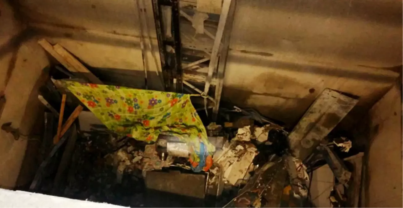 Asansör Boşluğundaki Kurtarma Çalışmalarından Yeni Görüntüler