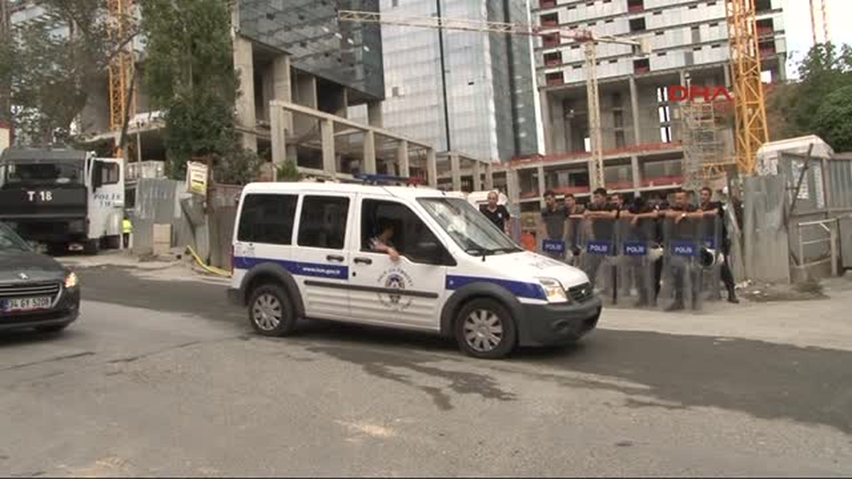 Asansör Faciasının Yaşandığı Şantiyeden Gündüz Görüntüleri