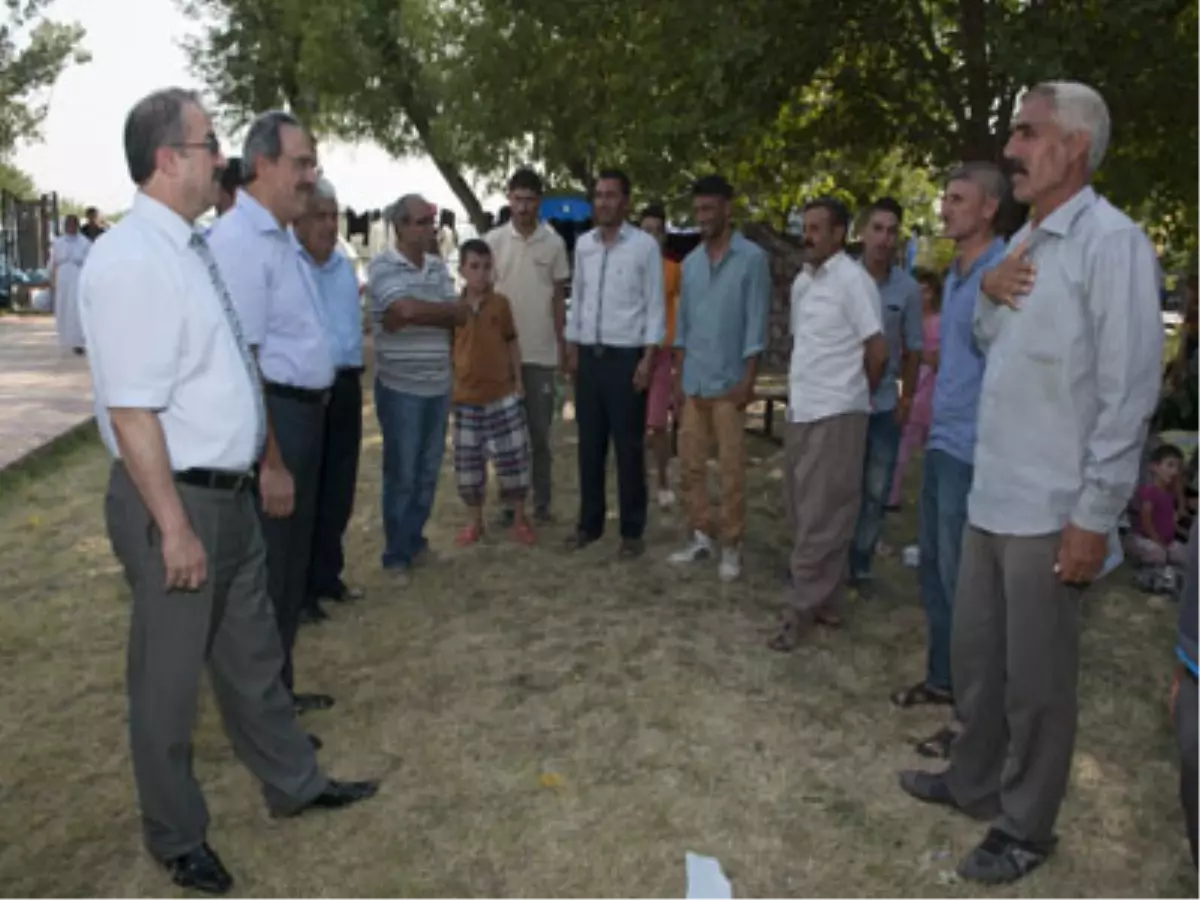 DÜ Yönetiminden Yezidilere Ziyaret