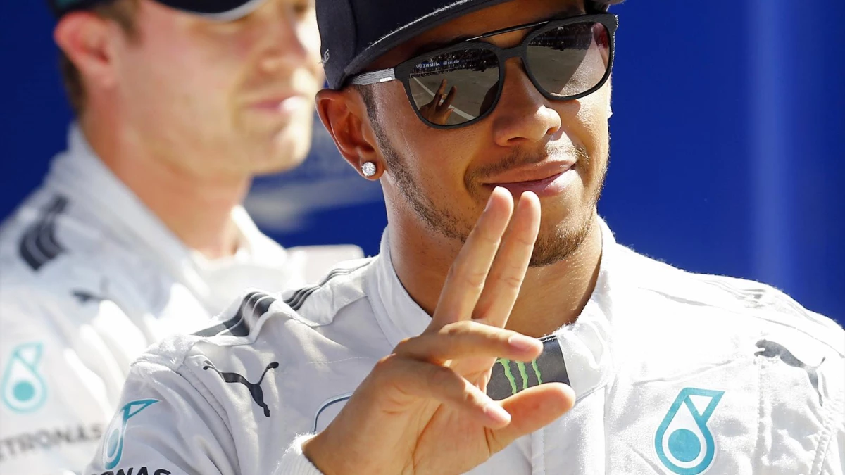 İtalya Gp\'sini Lewis Hamilton Kazandı