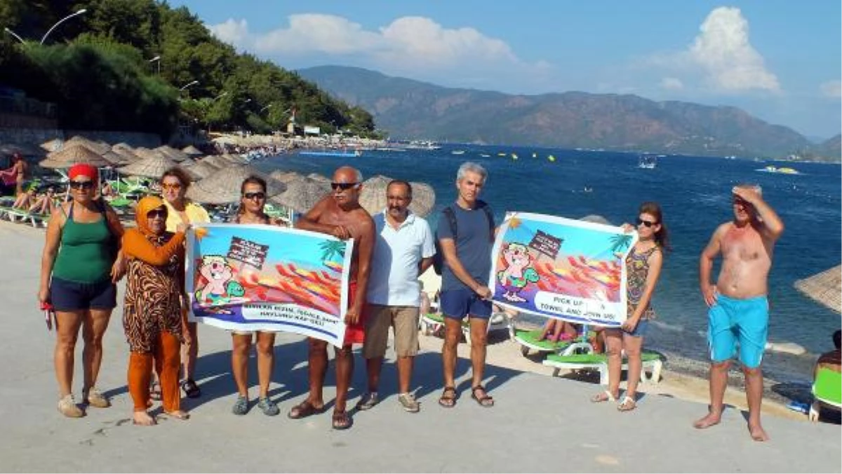 Marmaris\'de Açık Plaj Eylemlerine Devam