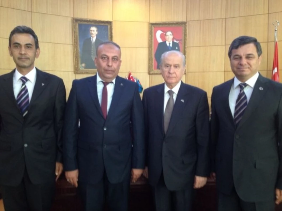 MHP Genel Başkanı Bahçeli, Anamur Heyetini Kabul Etti