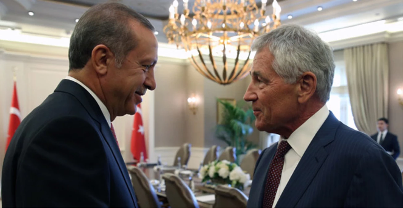 ABD Savunma Bakanı, Erdoğan ve Davutoğlu ile Görüştü