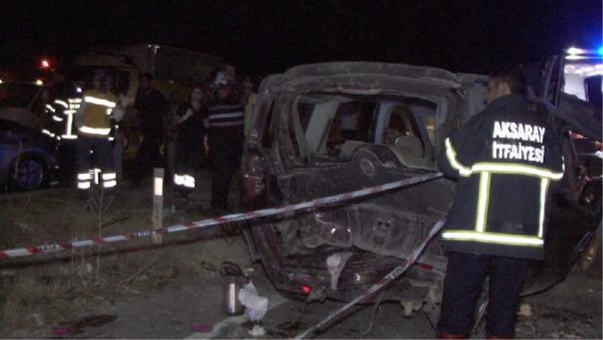 Aksaray\'da Zincirleme Trafik Kazası: 9 Yaralı