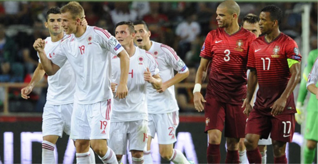 Arnavutluk, Portekiz\'i 1-0 Yendi