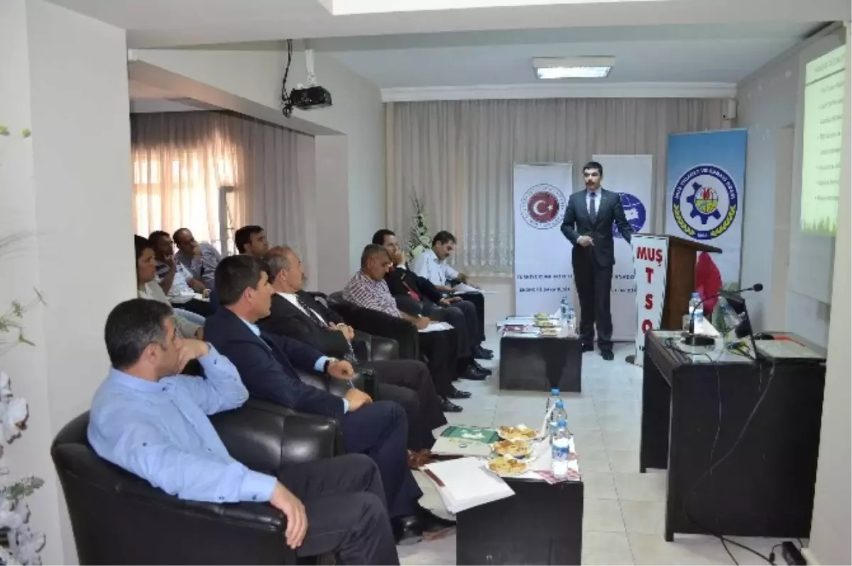 DAİB Muş\'ta İhracat Bilgilendirme Semineri Düzenledi