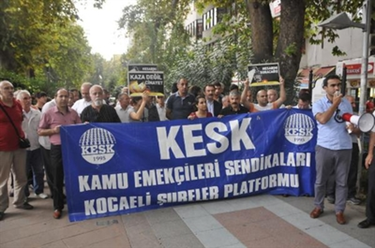 Kocaeli\'de Kesk Üyelerinden İşçi Ölümlerine Tepki