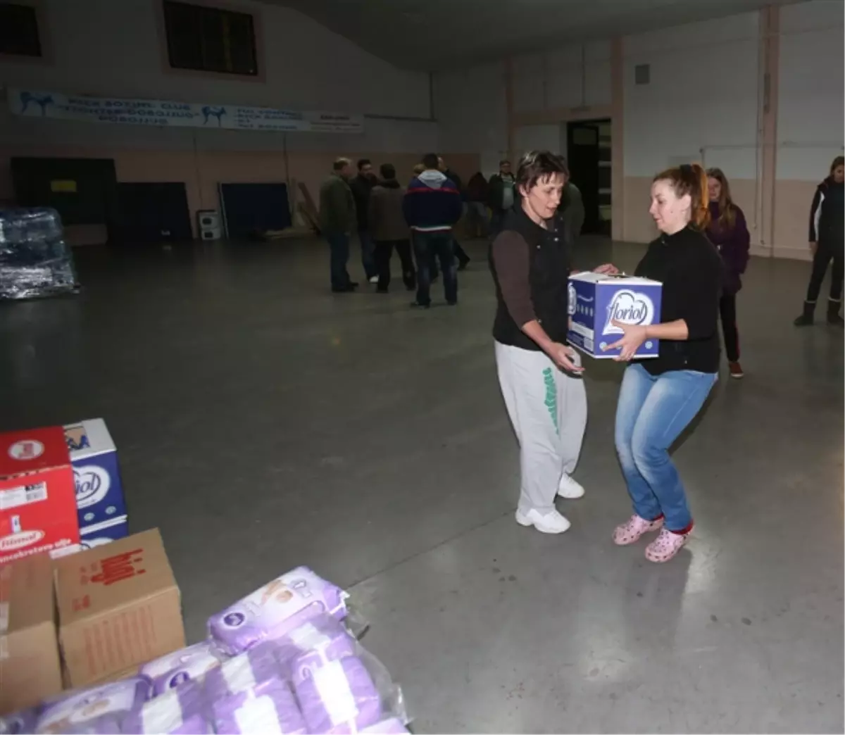 TİKA\'dan Bosnalı Sel Mağdurlarına Yardım