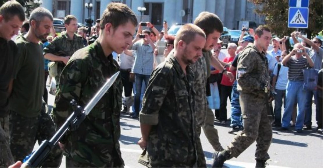 Ukraynalı Esir Askerleri, Kiev\'den Garanti Alındıktan Sonra Serbest Bırakacaklar