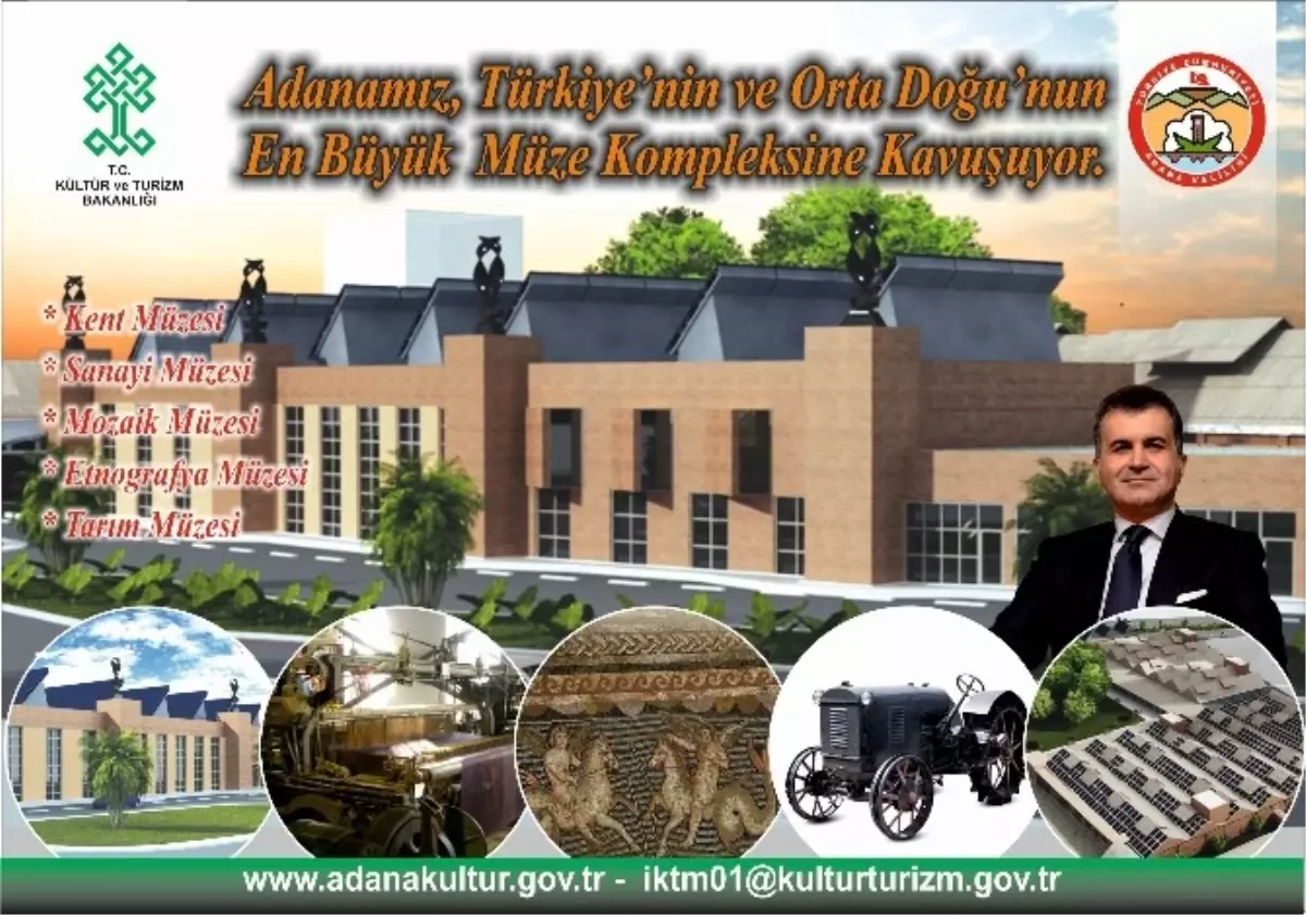 Yeni Müze Kompleksi Adana\'nın Gururu Olacak