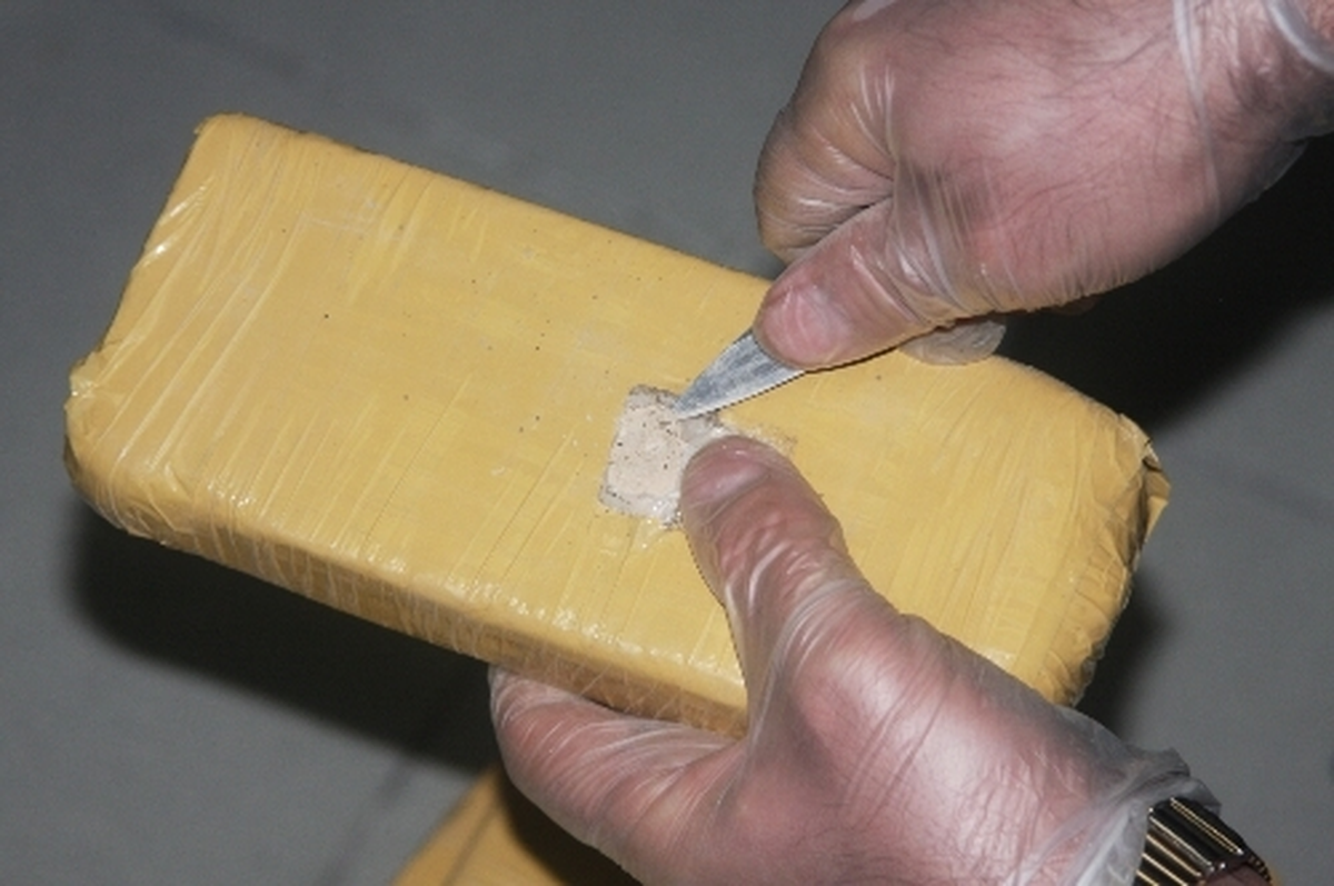 Arızalı İş Makinesinde 116 Kilogram Eroin Bulundu