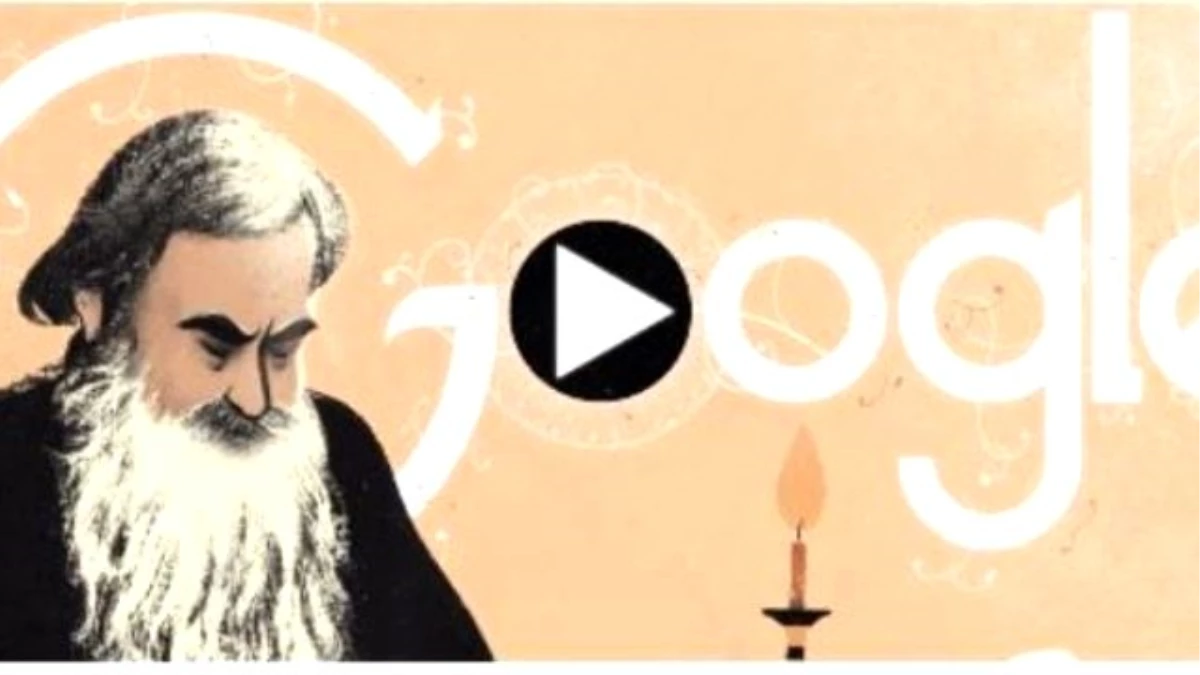 Google\'dan Tolstoy\'a Özel Doodle