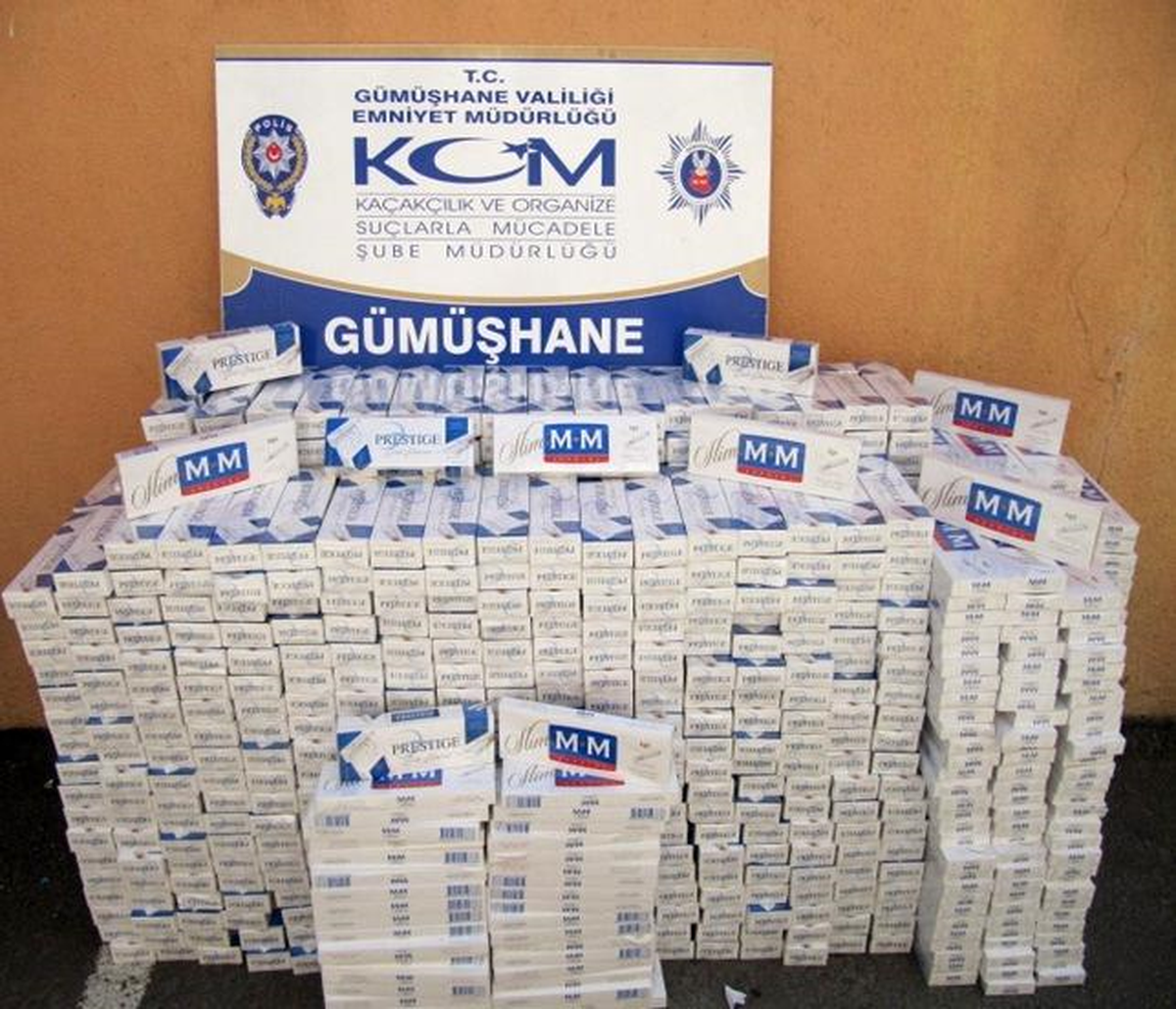 9 Bin Paket Kaçak Sigara Yakalandı